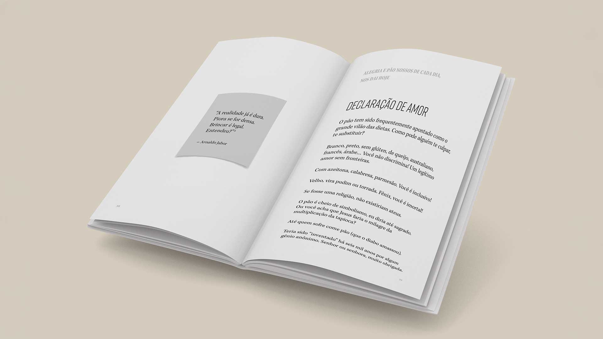 Criação de projeto gráfico, arte de capa e diagramação para o livro de crônicas Sorrindo da chuva: uma ode à alegria crônica, da escritora Miranda Both.